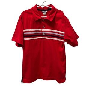 Hartstrings boys size 8 patriotic polo.